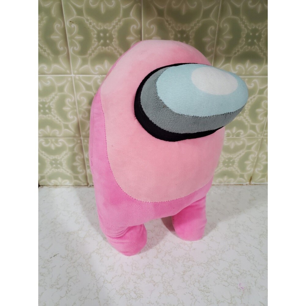 Among Us Pink Crew Mate Soft Plush 12" Video Game Character